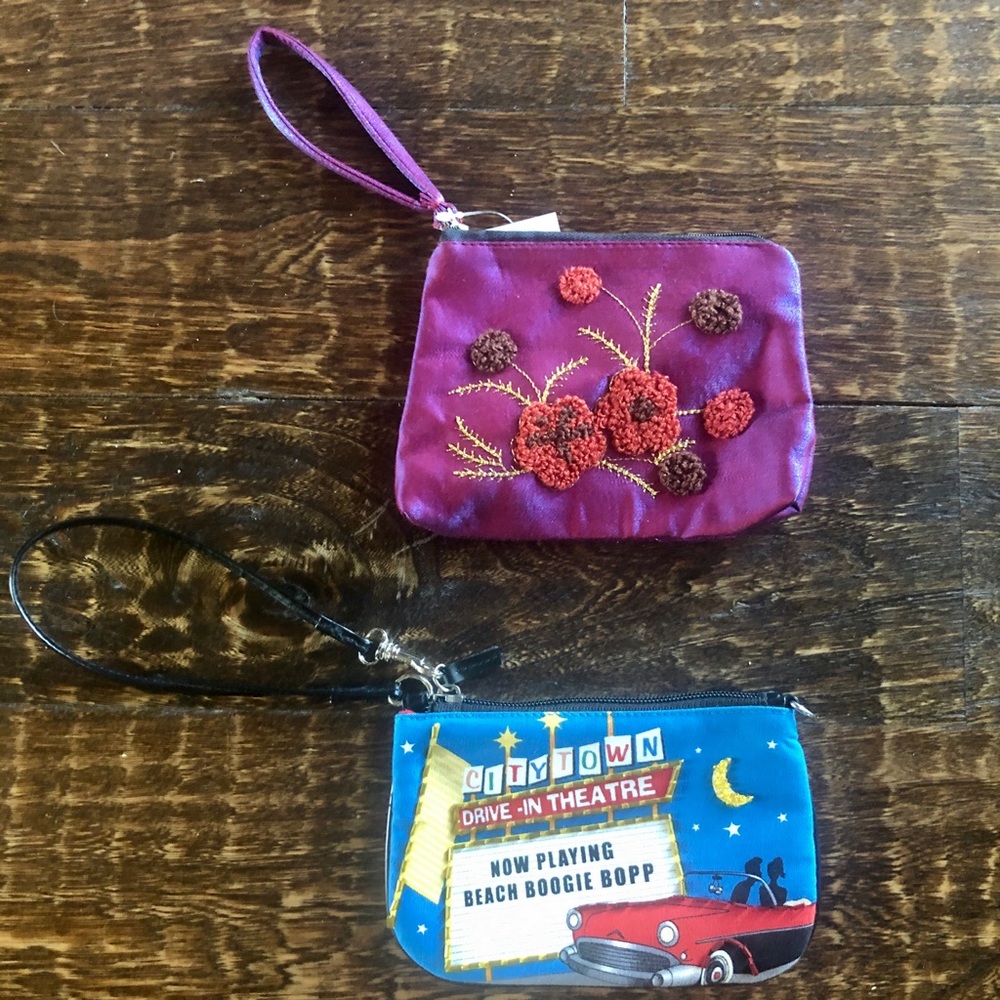 Set of 2 Embellished Wristlets - NWT/NWOT
